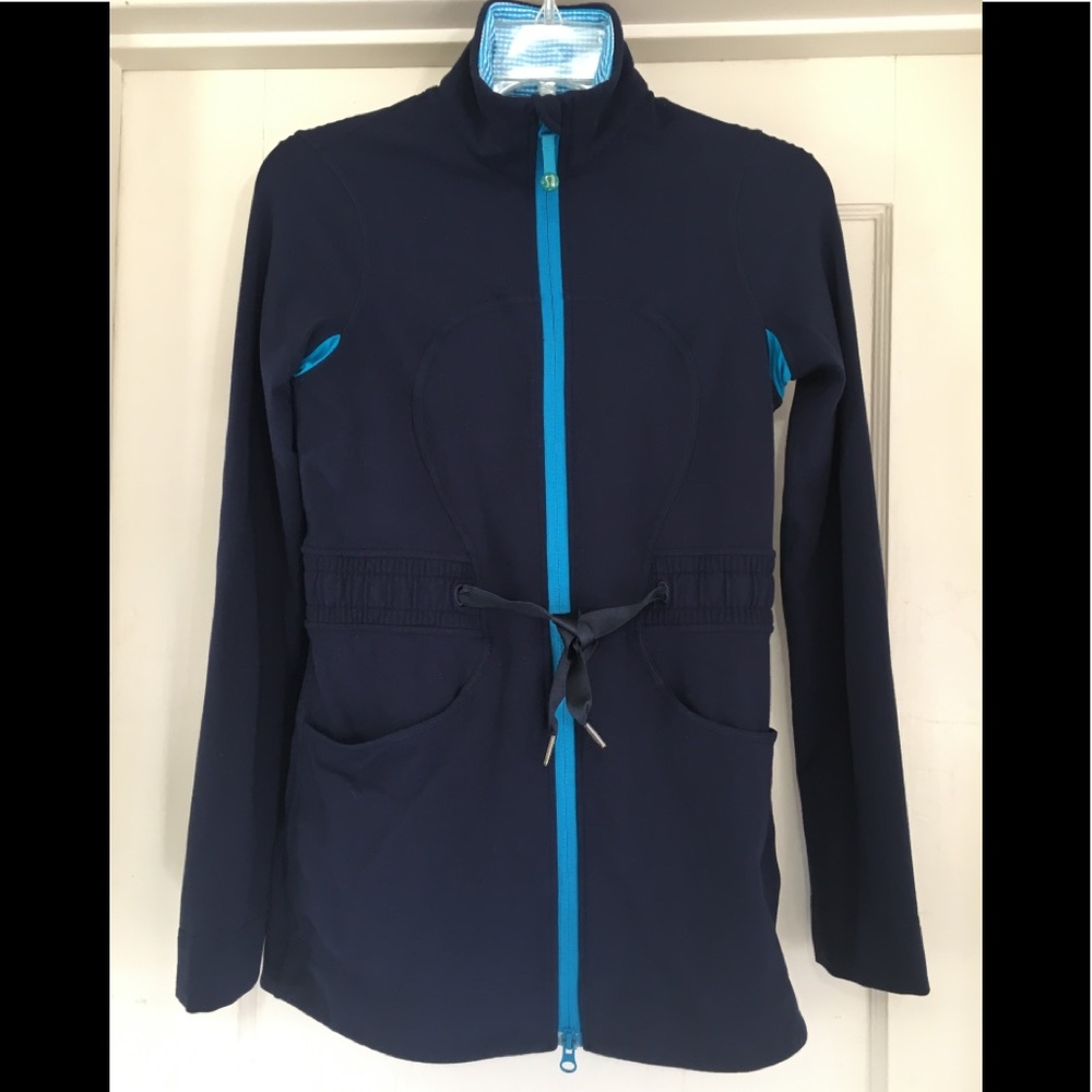EUC Lululemon Yohari Knit Jacket W/ Full Zipper
